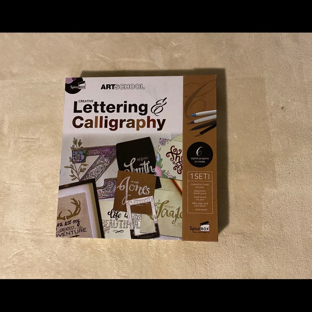Calligraphy tool kit